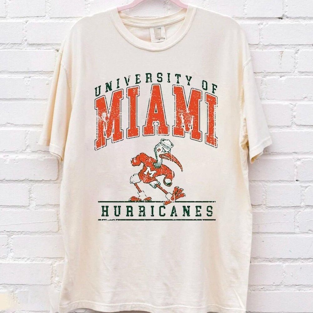 Miami Hurricanes  University Of Miami Shirt
